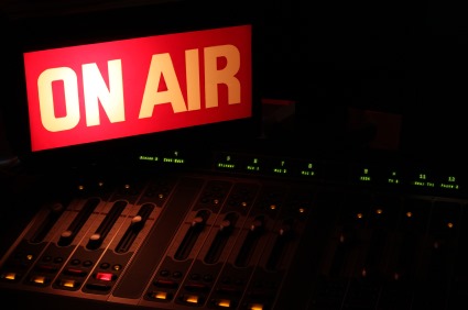 on air radio sign